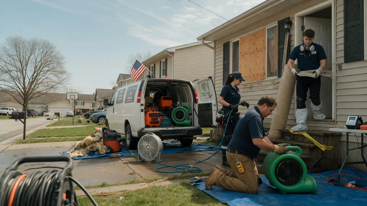 Water Damage Restoration in Cascade, IA near me